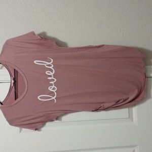 🍀Pink Bud Blush Pink Maternity Top